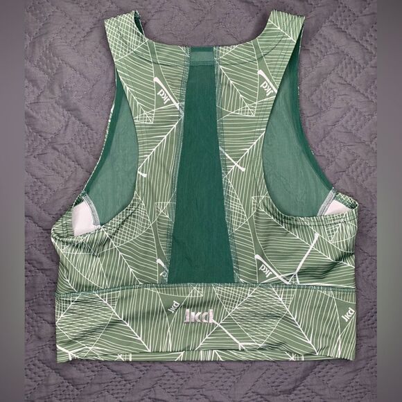 JKD Olive Geometric Sports Bra - Picture 4 of 5